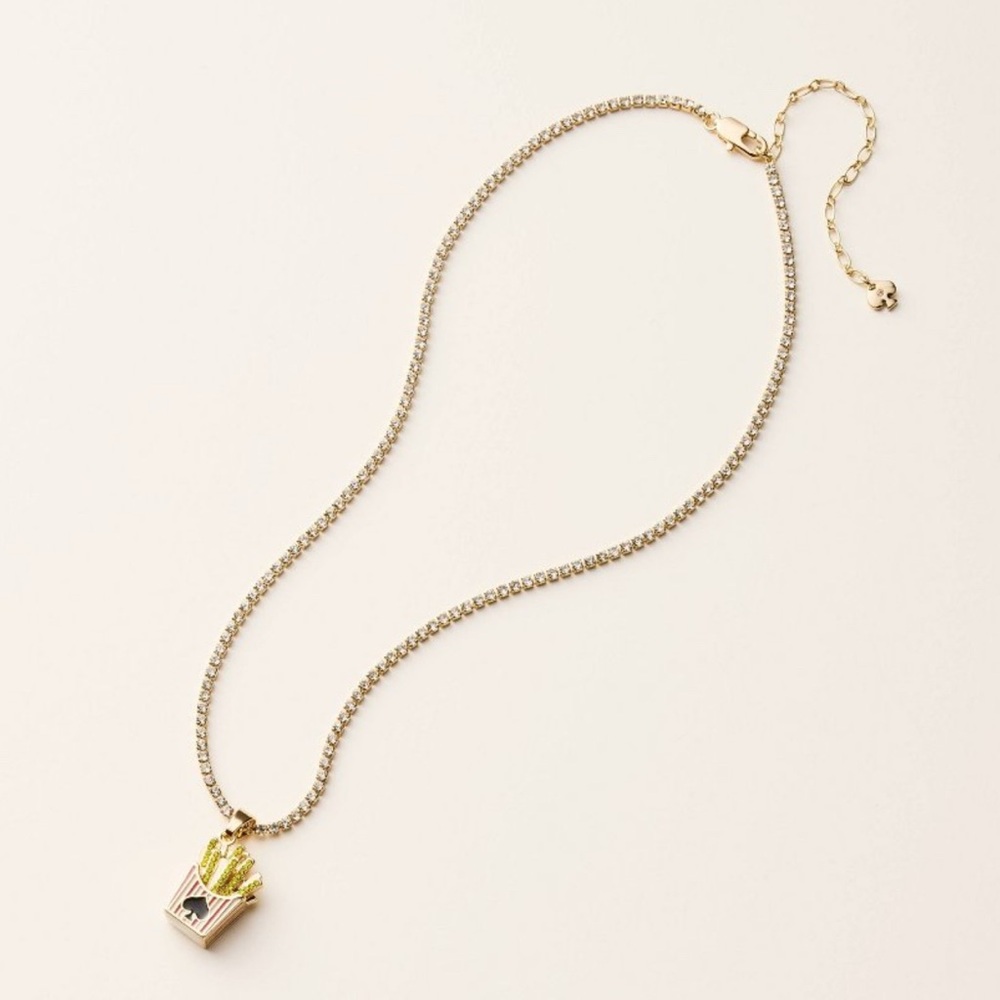 Kate Spade x Target French Fry Necklace - Picture 4 of 8